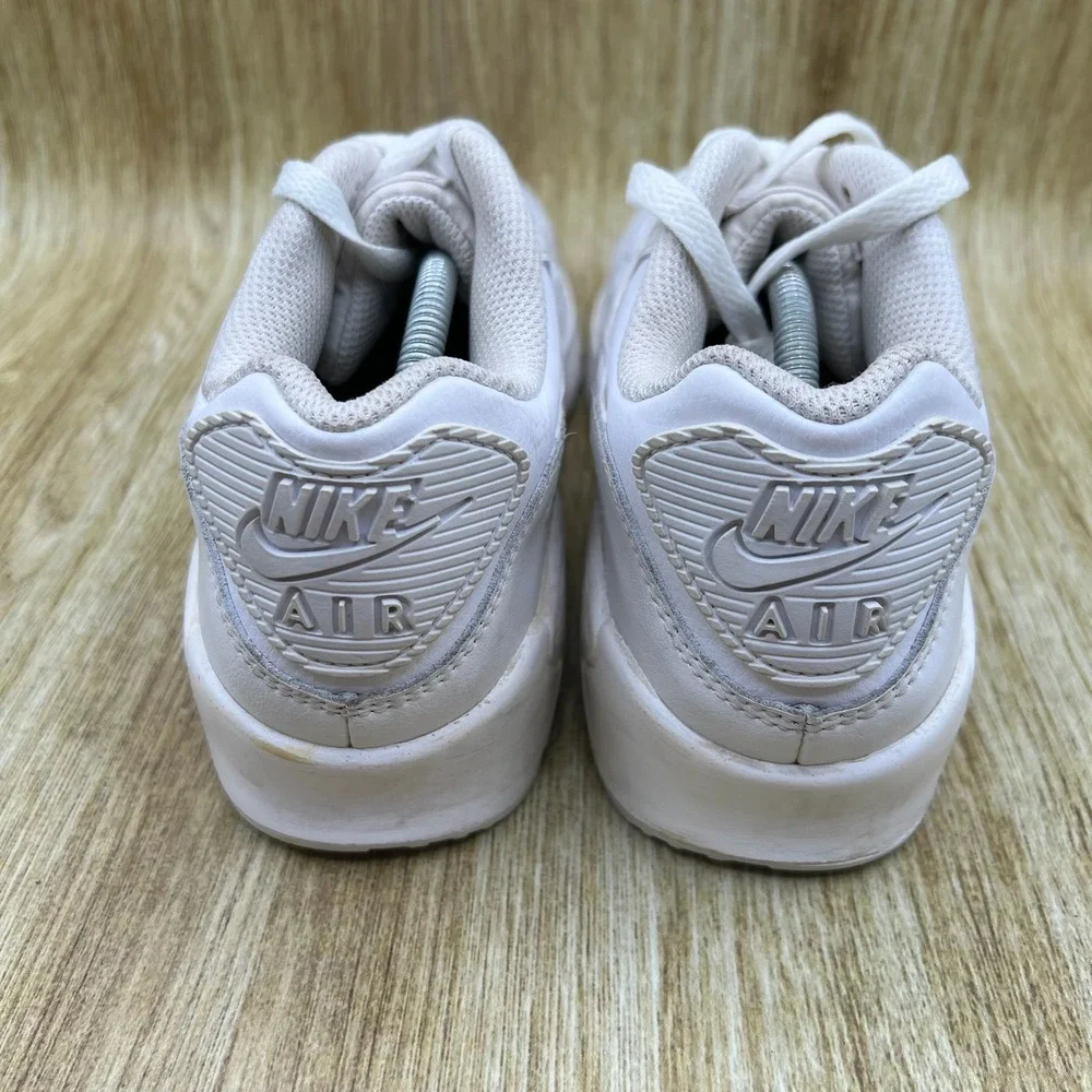 Nike Air Max 90 Recraft Women's Size 8.5 White Leather Sneakers CD6864-100